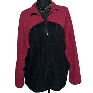 Vintage REI FLEECE FULL ZIP JACKET WOMENS SIZE LARGE